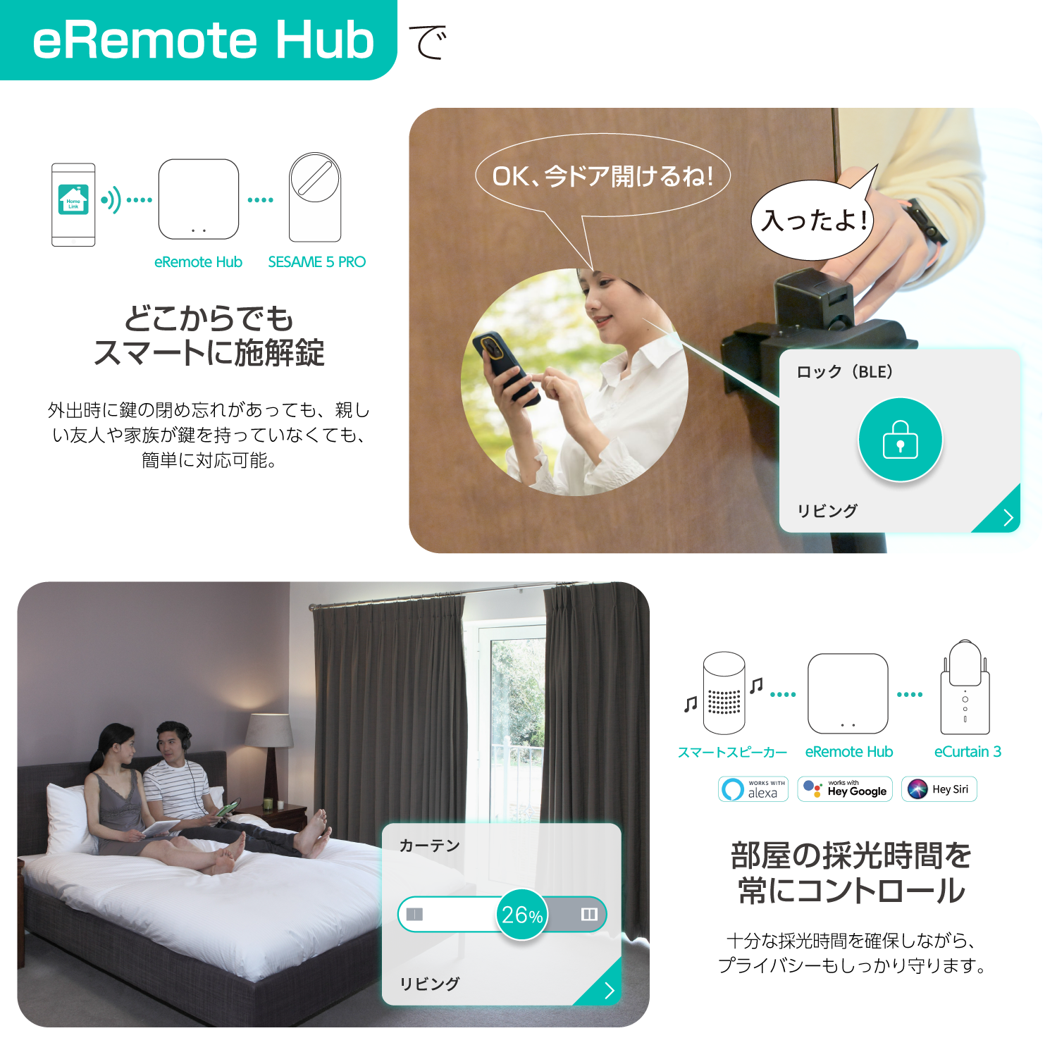 eRemote hubスマートリモコン リンクジャパンスマートハブ LinkJapan 学習リモコン アレクサ対応 遠隔操作 赤外線 Alexa対応