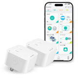 スマートプラグ LinkJapan ePlug BT 2個セット プラグ コンセント タイマー付き コンセント 節電 省エネ 遠隔操作 音声コントロール エコ GPS連動対応 テレビ視聴時間管理 親子ケンカ防止【Alexa/GoogleHome/Siri/HomeLink対応】